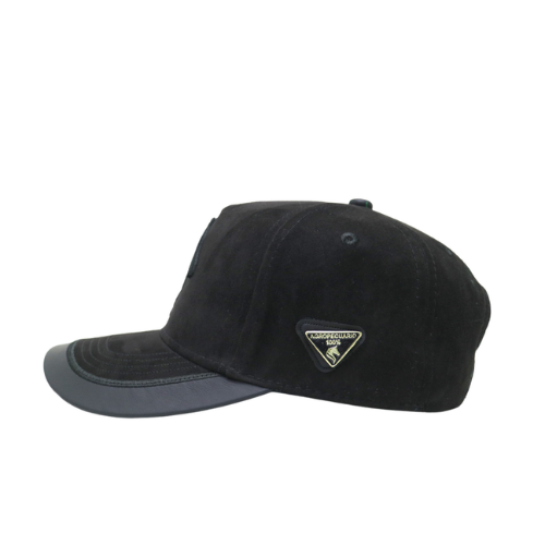 Gorra Gamuza Negra - Visera Negra