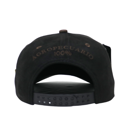 Gorra Gamuza Negra - Visera Cafè